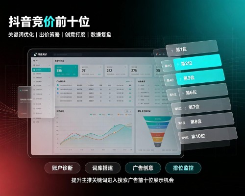 陵城抖音搜索竞价